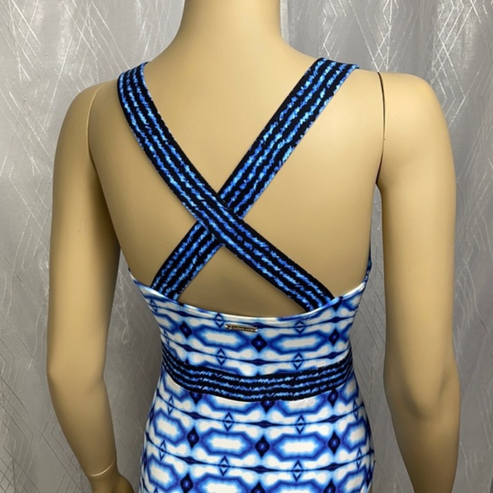 Michael Kors One Piece Swimsuit Crisscross Back - Picture 9 of 14